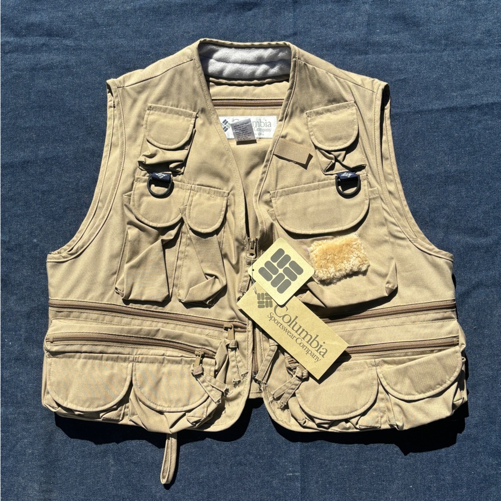 NWT Vintage Columbia Fishing Vest